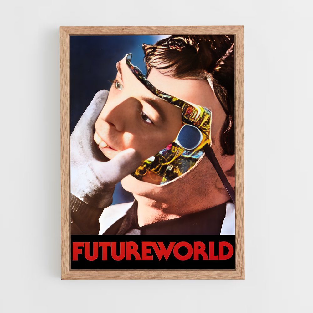 Poster Monde Futur – affiche Espace rétro (vue 4)